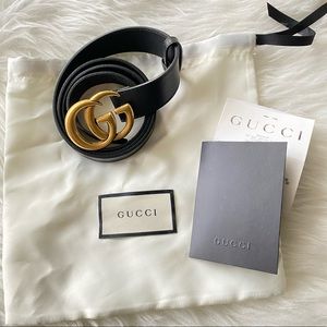 Gucci Double G Buckle Belt